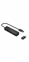 Conceptronic HUBBIES06B 4-Port-USB 3.0-Hub