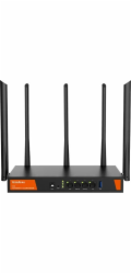 Tenda W30E WiFi Hotspot AX3000 Gigabit Router, 1x GWAN, 2x GWAN/LAN, 1x GLAN, VPN, Captive portal