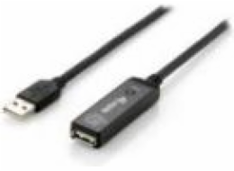 Equip Kabel USB USB-A - USB-A 5 m černý (133336)