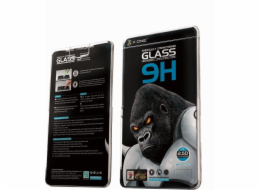 Partner Tele.com X-ONE Full Cover Extra Strong Matte Tempered Glass - pro iPhone 12 Pro Max 6.7 (plné lepidlo) černé