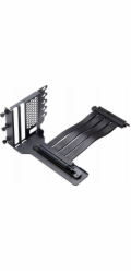 Phanteks Vertical GPU Bracket II + PCI-E 4.0 x16 riser ribbon cable, black