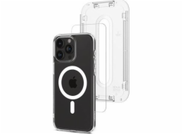 Spigen Pouzdro Glass Case + aplikátor Glas.tR EZ Fit pro iPhone 15 Pro, 1 ks
