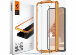 Spigen Ochranné tvrzené sklo Glass tR AlignMaster, 2 ks, pro Samsung Galaxy S23 FE