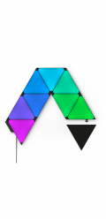 Nanoleaf Shapes Triangles Ultra Black Edition Starter Kit - 9PK
