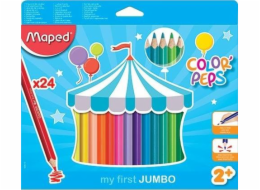 Maped Jumco Colorpeps Early Age 24 barev MAPED
