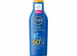 Nivea _Sun Kids Protect & Care 5v1 opalovací krém pro děti s organickým mandlovým olejem 200ml