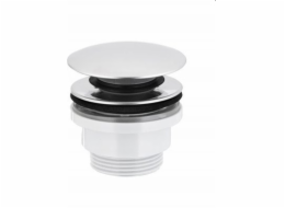 KFA UNIVERZÁLNÍ SPOUŠŤ CLICK-CLACK, KULATÁ, PLASTOVÁ, NF CHROMOVANÁ