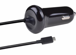 2GO 2GO Kfz-Ladegerät nabíječka 12V/24V - schwarz USB Type-C 3.1 3000mA