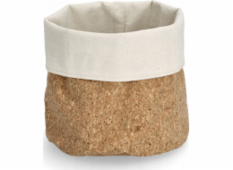 Zeller Úložný koš z korku a bavlny, O 20 x 20 cm