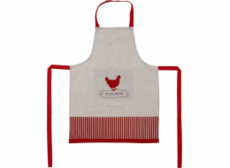 Secret de Gourmet Kuchyňská zástěra POULETTE, bavlna, 60 x 80 cm