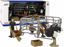 LeanToys Sada figurek farmářských ptáků Farm Animals