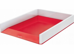 Leitz Police WOW Dual Dock, červená metalická