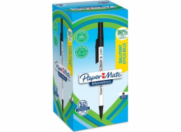 Paper Mate PAPER MATE Kugelschreiber Kilometrico Reycled M schwarz 50er Faltschachtel