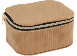 Home Styling Collection Šperkovnice z manšestrové kolekce pro domácí styling, 11,5 x 9,5 x 6 cm