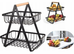 Elitehoff LOFT DLAŽDOVÝ KOŠÍK NA OVOCE A KOŘENÍ E-8084