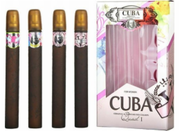 NoName SADA CUBA ORIGINAL Quad I Heartbreaker EDP sprej 35ml + La Vida EDP sprej 35ml + Victory EDP sprej 35ml + Vip Women EDP sprej 35ml