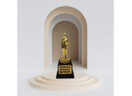 Thumbs Up Palec nahoru Mad Monkey - TROPHÄE Největší mrcha světa