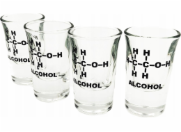 Thumbs Up Mad Monkey - Sklenice na broky s alkoholovou formou (sada 4 ks)