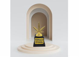 Thumbs Up Palec nahoru Mad Monkey - TROPHÄE Největší hulič na světě