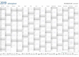 Staedtler STAEDTLER Jahresplaner Lumocolor plánovač roku 2025 Formát A1