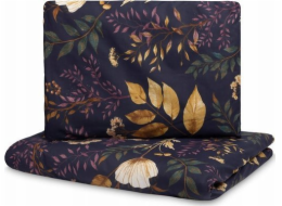 Sensillo Dvoudílná sada ložního prádla s květinovým vzorem, 100x135 cm