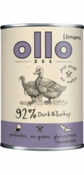 OLLO Umami Duck and turkey - vlhké krmivo pro psy - 400g