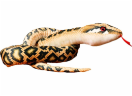 LeanToys Plyšová hračka had černá 210 cm