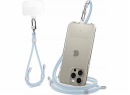 Spigen Cross Body Strap + Wrist Strap - Mute Blue