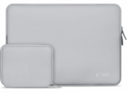 Tech-Protect Taška TECH-PROTECT NEOSLIM NA NOTEBOOK 13-14, PASTELKOVĚ ŠEDÁ