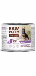 VETEXPERT Raw Paleo Duoprotein Duck & Boar Adult - vlhké krmivo pro psy - 200g