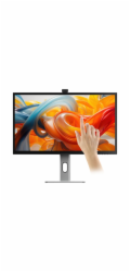 Alogic Clarity Pro Touch 27  UHD 4K Monitor with 65W + 8MP Webcam