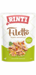 RINTI Filetto Duck fillet with vegetables - vlhké krmivo pro psy - 100g