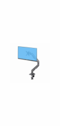 Startech Desk Mount Monitor Arm, Up To 32" Display, C-Clamp, TAA - Montážní sada (kloubové rameno, svorka ve tvaru C) - pro obrazovka - plast, ocel - cerná - velikost obrazovky: 17"-27" - upevnitelné 