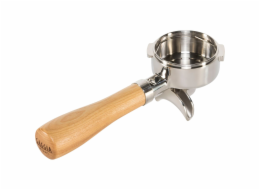 Gaggia Holzsiebträger Doppelaus- lauf Edelstahl und Eschenholz