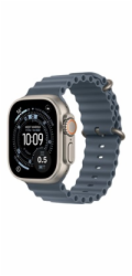 Apple Watch Ultra 3 GPS + Cellular 49mm Natural Titanium Case with Anchor Blue Ocean Band