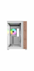 THERMALTAKE Case View 380 WS ARGB, Průhledná bočnice, bílá