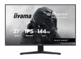iiyama G-MASTER G2741HSU-B1 počítačový monitor 68,6 cm (27") 1920 x 1080 px Full HD Černá