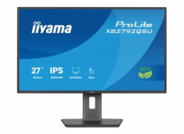 iiyama ProLite/XB2792QSU-B1/27"/IPS/QHD/120Hz/3ms/Černá/3R