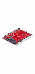 Startech M.2 to U.3 Adapter, For M.2 NVMe SSDs, PCIe M.2 Drive to 2.5inch U.3 (SFF-TA-1001) Host Adapter/Converter, TAA Compliant - 2.5" Drive Form Factor (1M25-U3-M2-ADAPTER) - Adaptér rozhraní - M.2