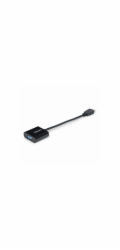 Startech HDMI to VGA Adapter, 1080p, Active Video Converter - Video adaptér - HDMI s piny (male) do HD-15 (VGA) se zdírkami (female) - 18.95 cm - cerná - podpora 1080p, aktivní, napájení z autobusu