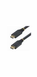Startech 15m (49.2ft) Active High Speed HDMI Cable, 4K60Hz - Vysoká rychlost - kabel HDMI s ethernetem - HDMI s piny (male) do HDMI s piny (male) - 15 m - odstínený - cerná - aktivní, podpora 2K144Hz,