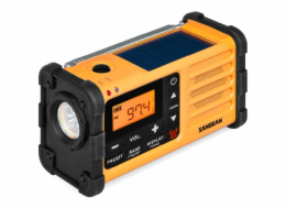Sangean MMR-88 (USB-C) gelb Notfall/Kurbel/Solar Radio
