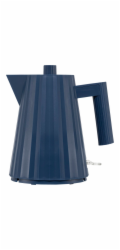 Alessi Plisse Water Kettle blue, small