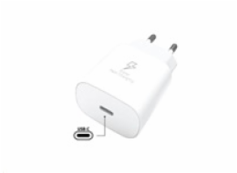 WG - Síťová nabíječka GaN 1x USB-C, PD 25W, PPS, white
