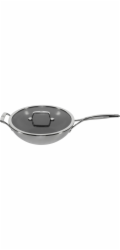 Zwilling Peak 30 cm 18/10 Stainless Steel Wok with Lid