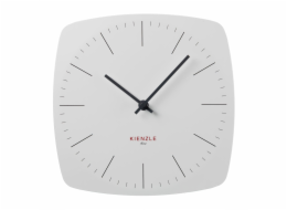 KIENZLE DCF Funk-Wanduhr Modern 24.8 cm weiß