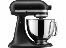 KitchenAid Artisan 5KSM125EBM Kuchyňský robot - 10 rychlostí, planetární systém, celokovová konstrukce, matná černá