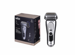 Braun Series 9 Pro+ 9667CC pánský holicí strojek Planžetový holicí strojek Zastřihovač Stříbrná