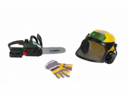 Klein Sada dřevorubců s pilou, štítem a rukavicemi