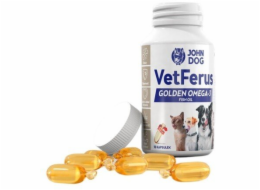 JOHN DOG VetFerus Golden Fish Oil - doplňky pro psa a kočku – 30